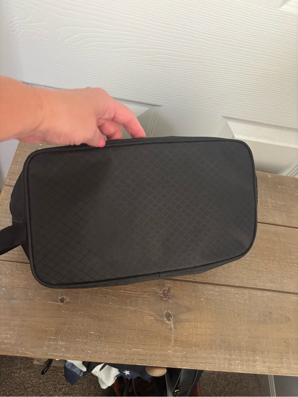 thirty-one Black Quilted Toiletry Organizer Sling - Picture 4 of 6